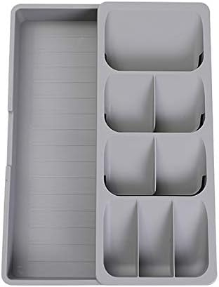 Silverware Organizer Storage Tray,Cutlery Expandable Organizer for