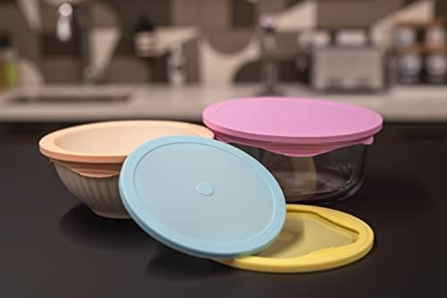 EDI Reusable Silicone Lids, 6 Sizes