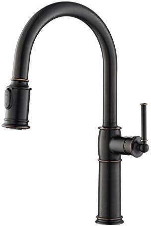 KRAUS KPF-1682ORB Sellette Pull-Down Kitchen Faucet, Oil Rubbed Bronze
