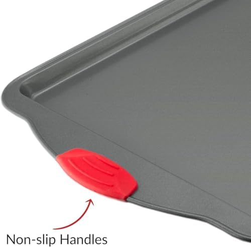 Nonstick Baking Sheet Pan & Melamine Dip Bowls – Heavy-Duty Carbon