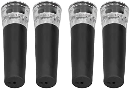 Vacuum Wine Stopper Set of 4 Silicone and Plastic Wine Bottle