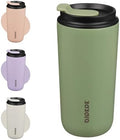 BJPKPK 16oz Insulated Travel Coffee Mug, Stainless Steel Tumbler