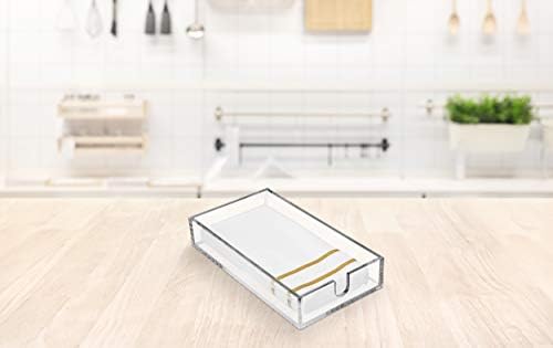 Clear Acrylic Napkin Holder for Disposable Paper Towels