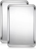 Terlulu Baking Sheet, Cookie Sheet, Stainless Steel Baking Pan, 2