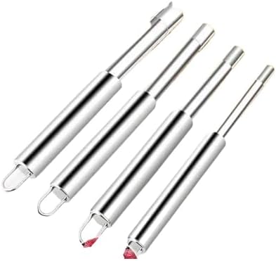 4pcs Apple Corer Fruit Seed Core Remover Pear Seeder Slicer