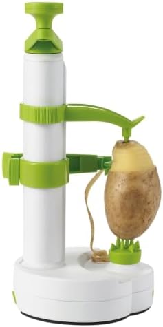Starfrit Rotato Manual Peeler, 4 Spare Blades, Thumb Knife
