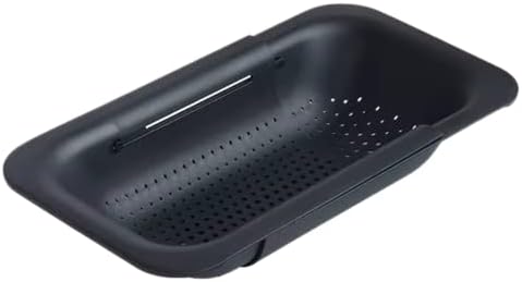 Collapsible Multi-purpose Colander - Over the sink strainer basket