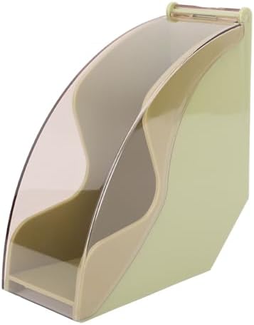 aqxreight Fan Shape Box for Coffee, Compact Acrylic Storage Container