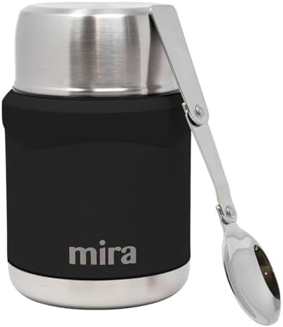 MIRA 2-Pack Food Thermo Set (15 oz) for hot and cold foods - Insulated