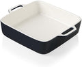 Sweejar 2QT(8"x8")Baking Pan,Ceramic Casserole Dishes for Oven with