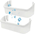 2 Pack 240323001 Refrigerator Door Bin Shelf Compatible with