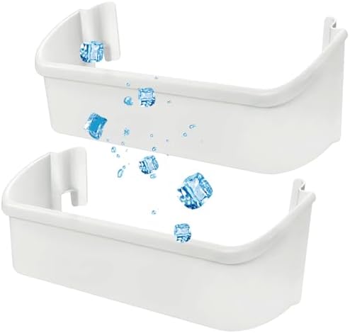 2 Pack 240323001 Refrigerator Door Bin Shelf Compatible with