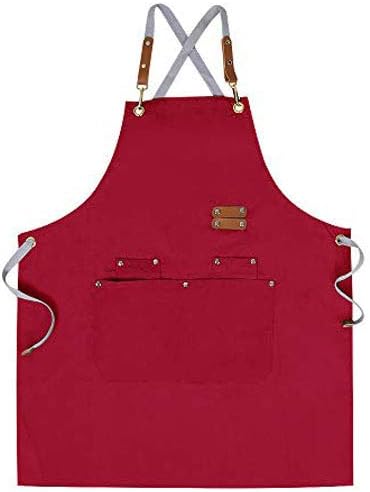 Mignongirl Chef Apron, Cross Back Apron by Mignongirl