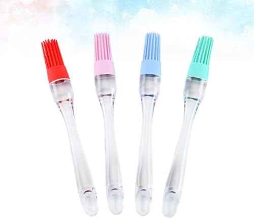 4pcs Silicone Pastry Brush Set for Baking and Bbq Grilling
