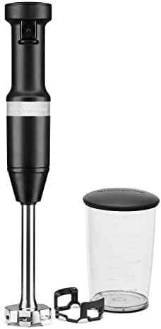 KitchenAid Variable Speed Corded Hand Blender, KHBV53, Matte Black