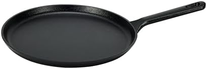 Amazon Basics Pre-Seasoned Cast Iron 5-Piece Cookware Set, Oven Safe