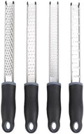 4PCS Lemon Zester 4 Different Graters Evenly Spaced Holes Cheese