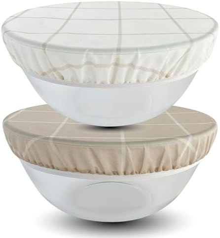 Nectar & Nest Reusable Bowl Covers for Bread Proofing, 10"