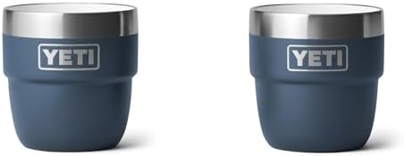 YETI Rambler 4 oz Stackable Cup, Stainless Steel, Vacuum Insulated
