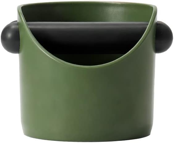 Coffee Knock Box, 4.6 in, Barista Style Espresso Grounds Knock Box