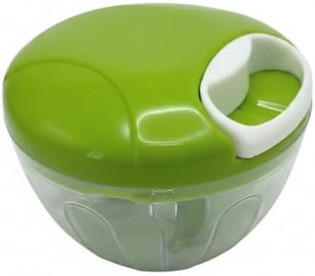 Manual Food Chopper, Pull-String Vegetable Mincer with 500ml PC
