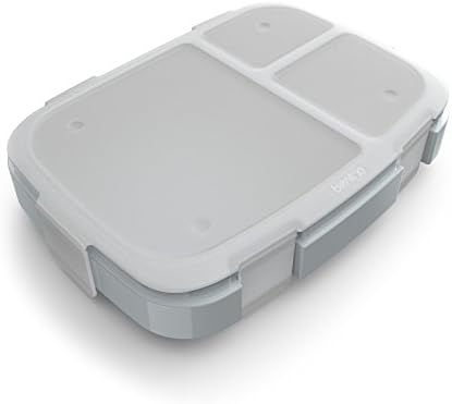Bentgo Fresh Tray with Cover, Reusable 4-Compartment Meal Prep