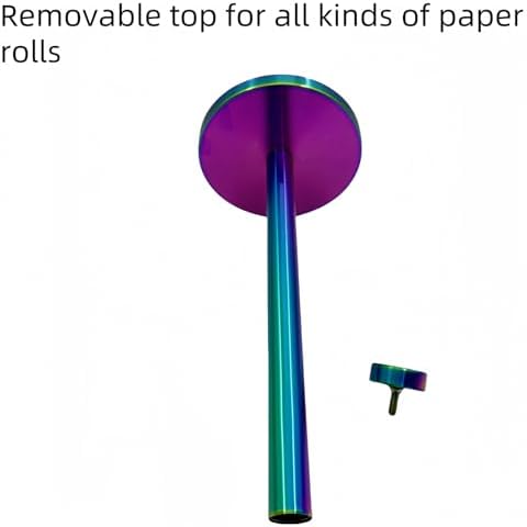 Stainless Steel Paper Towel Holder, Rainbow