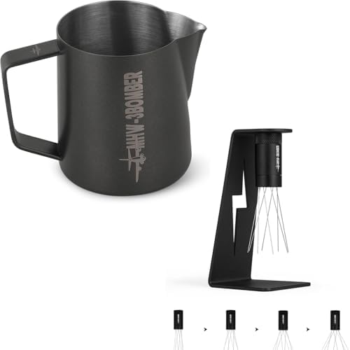 MHW-3BOMBER WDT Tool Espresso Distribution Tool with Magnetic Stand