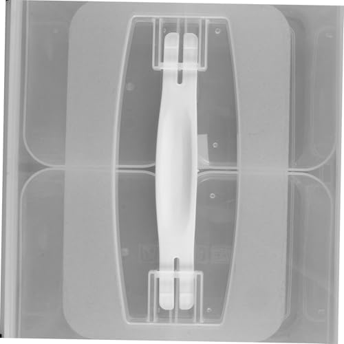 Plastic Divided Storage Box 8l with Handle for Fruit Candy Xmas