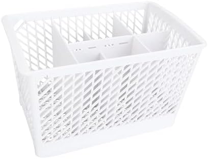 Dishwasher Silverware Basket, White Cutlery Organizer Replacement