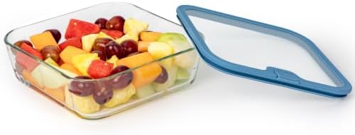 Sio 8x8 Baking Dish GLASS LID Square Casserole Bakeware Pan Set