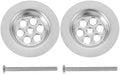 Lurrose 1 Set Kitchen Sink Drain Cover - 70mm/2.8inch Stainless Steel