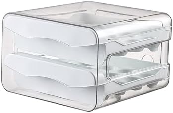 Automatic Scrolling Egg Basket Storage Container Refrigerator Drawer