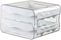 Automatic Scrolling Egg Basket Storage Container Refrigerator Drawer