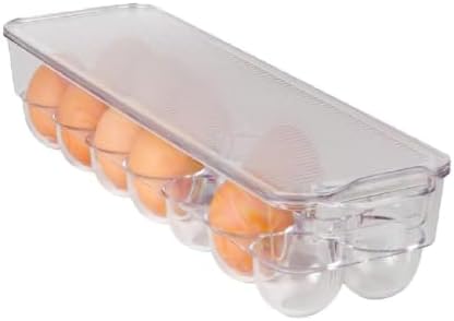 Dial Industries Fridge Egg Storage Holder, 14 Eggs