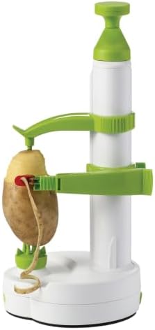 Starfrit Rotato Manual Peeler, 4 Spare Blades, Thumb Knife