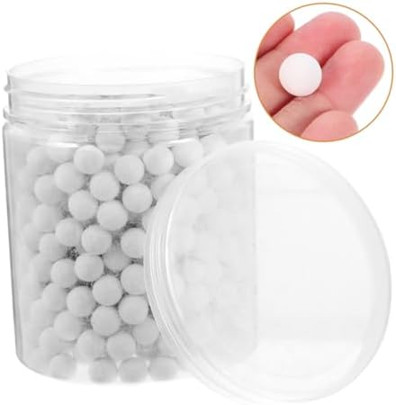 Reusable Ceramic Baking Beans 1 Bottle 9-10mm round White
