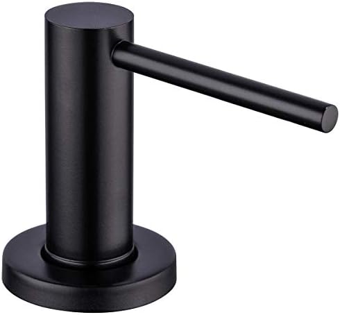 GAPPO Matte Black Kitchen Sink Soap Dispenser