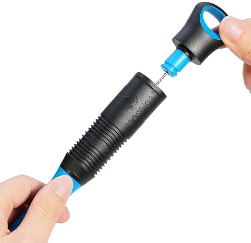 MOSOLAN 2-in-1 Bottle Brush and Straw Cleaner Brush, Breezy Blue