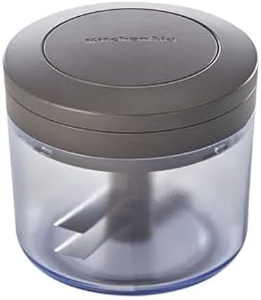 KitchenAid Manual Food Chopper, Charcoal Gray, 3.8 Cups