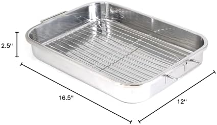 Cook Pro 4-Piece All-in-1 Lasagna and Roasting Pan