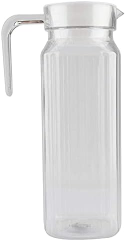 Mumusuki Shatterproof Acrylic Juice Jug, Large Capacity Pitcher