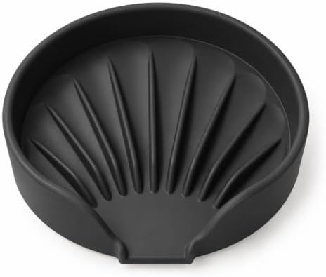 Sponge Holder for Scrub Daddy, 4.7" x 4.7", Black