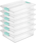 Sterilite Clip Box, Large, 6-Pack