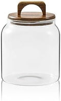Sweejar Half-Gallon Glass Laundry Pods Container, 1 Pack