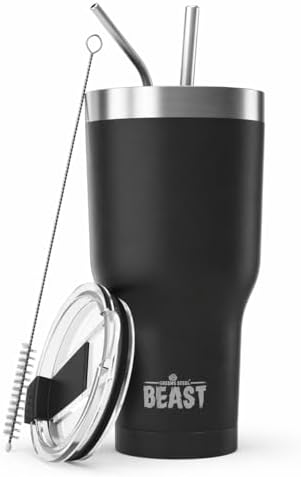 40 oz tumbler - Vacuum Insulated Tumbler with Straw - Leak Proof
