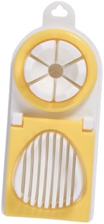 Boiled Egg Slicing Tool, Stainless Steel One Press Cutter for Salads