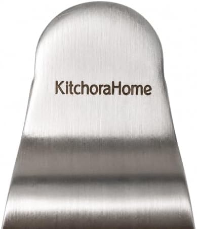 Stainless Steel Garlic Press with Silicone Peeler