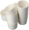 50 Pcs Paper Baking Cup, Large Oil Proof Cake Cup, Baking Cup Paper