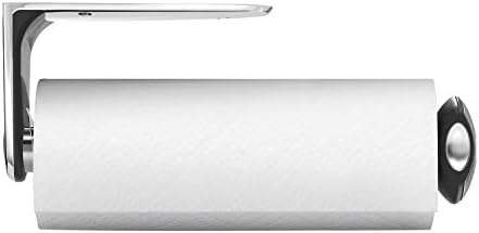 simplehuman Wall Mount Paper Towel Holder, Brushed Stainless Steel